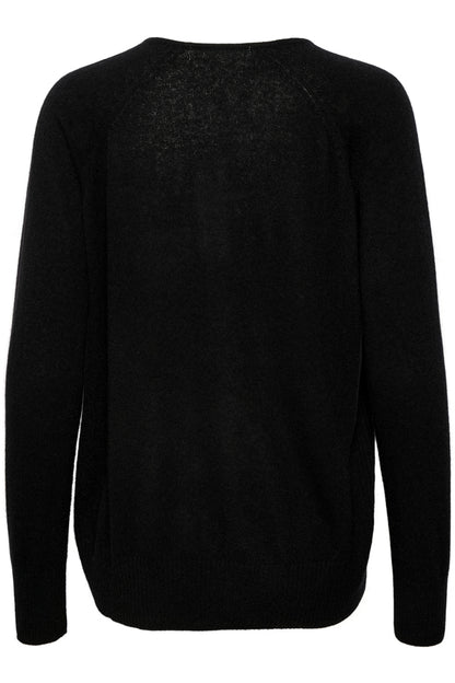 Pullover Lukka V-neck | Zwart