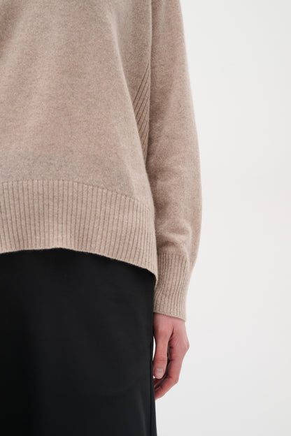 Pullover Lukka V-neck | Beige